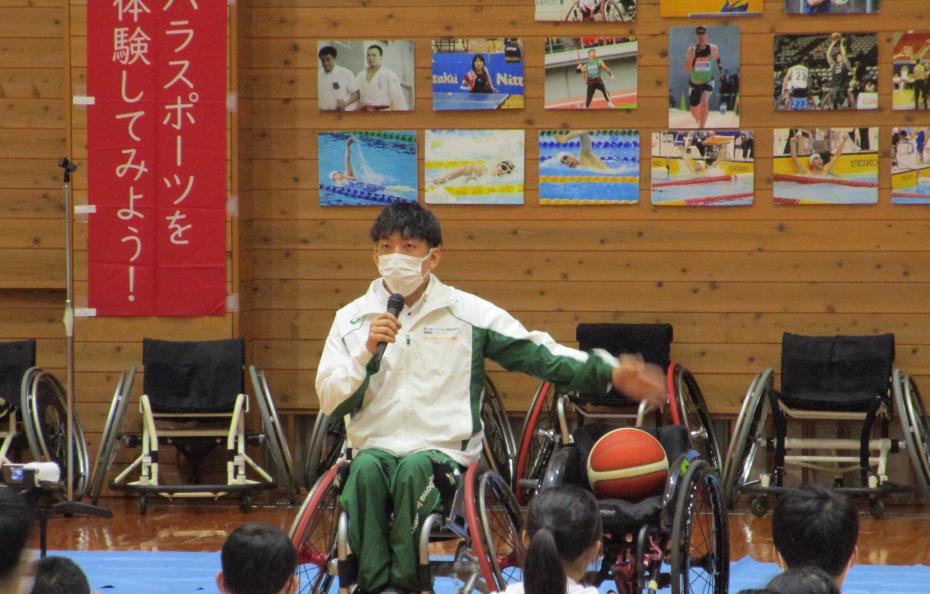 西播磨パラバスケ選手