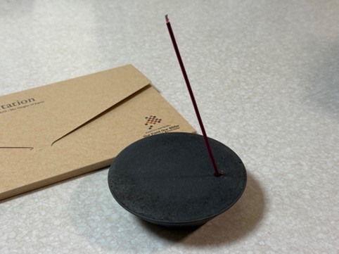 淡路瓦お香立て