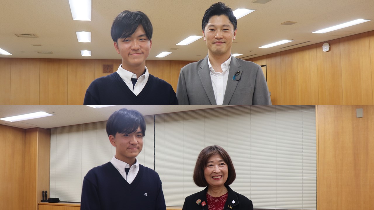 奥谷議員、庄本議員