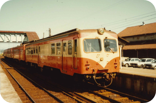 1980年頃 粟生駅