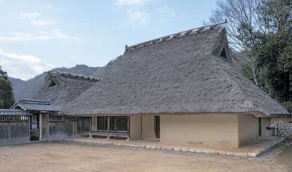 古井家住宅 主屋正面