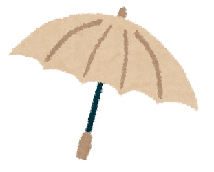 日傘のイラスト