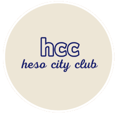 hcc（heso city club）ロゴ