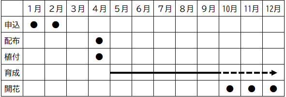 のじぎくスケジュール