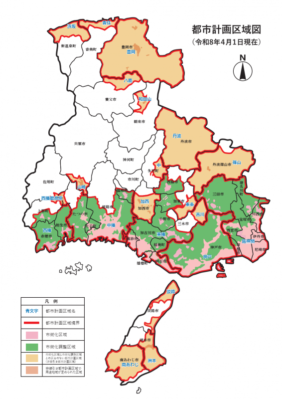 R8都市計画区域図