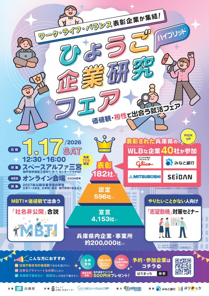 企業研究フェアチラシ