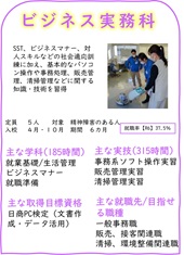 ビジネス実務科のご案内