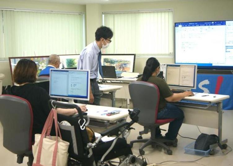 知識技能習得訓練コースの様子