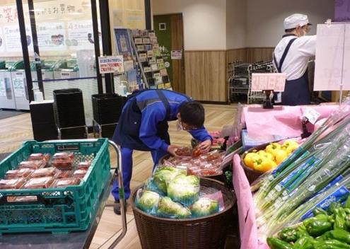 知的障害者特別委託訓練の様子